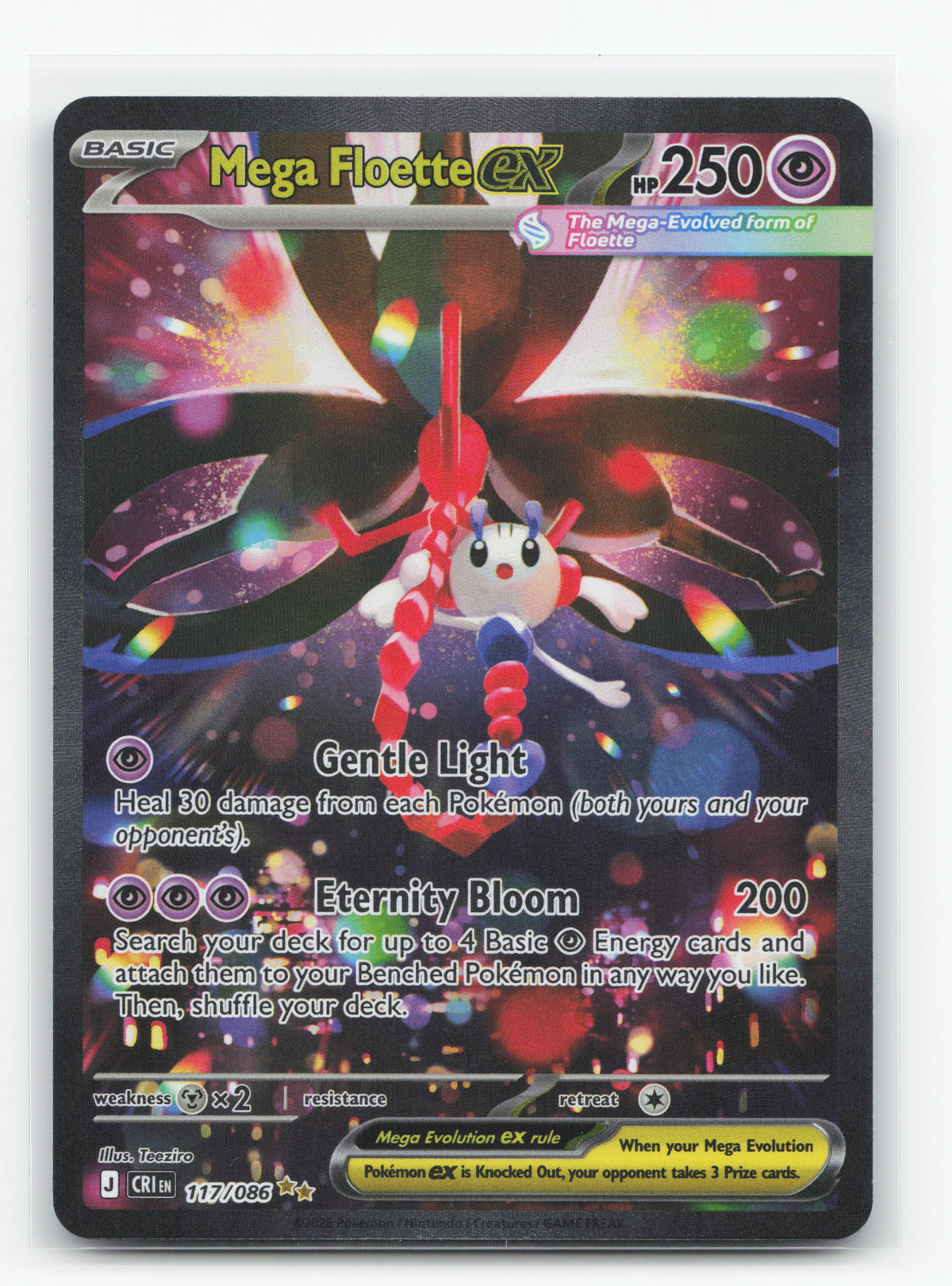 Mega Floette ex 117/086 - Chaos Rising