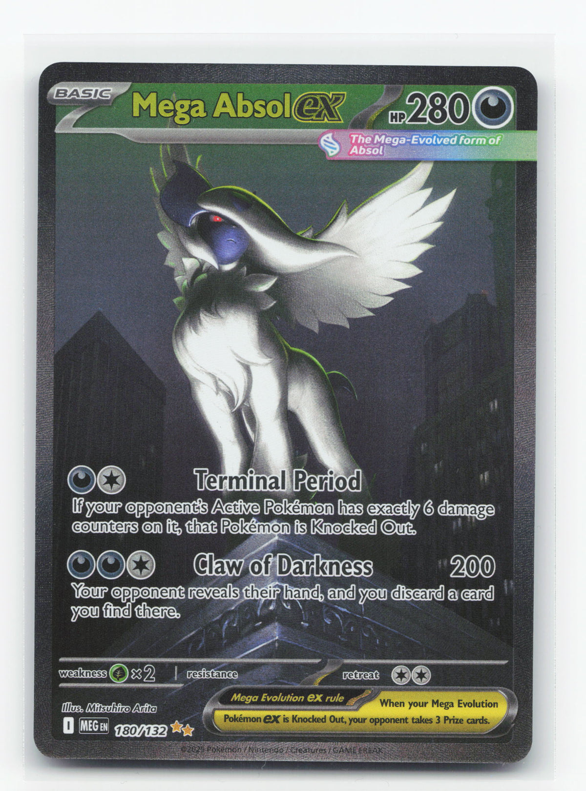Mega Absol ex 180/132 - Mega Evolution