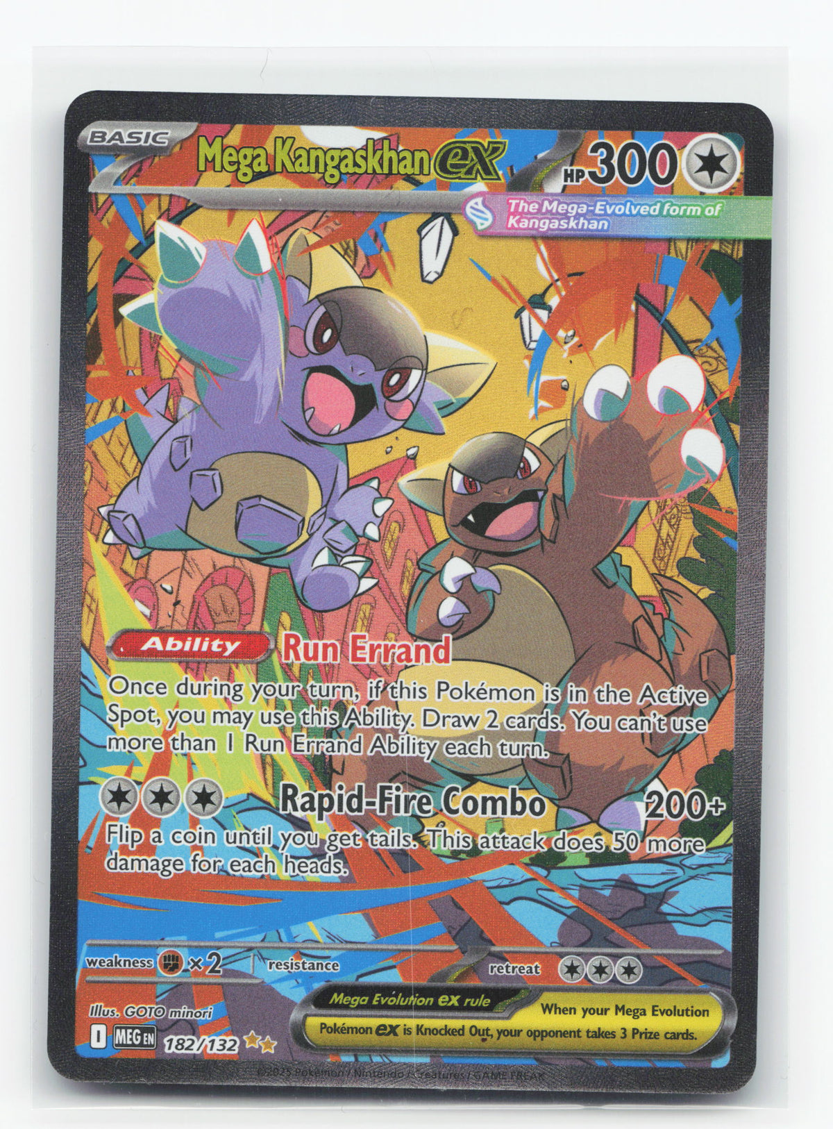 Mega Kangaskhan ex 182/132 - Mega Evolution