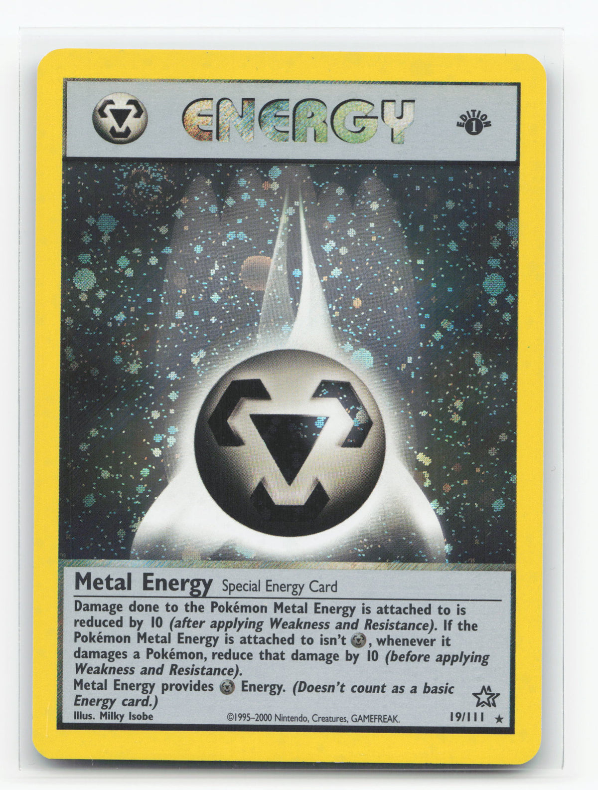 Metal Energy 1st Edition 19/111 - Neo Genesis