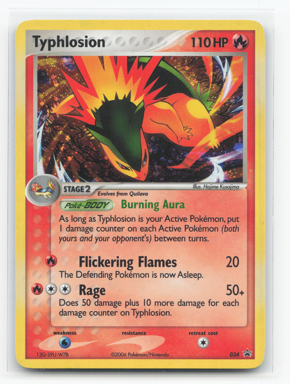 Typhlosion 034 - Nintendo Black Star Promos