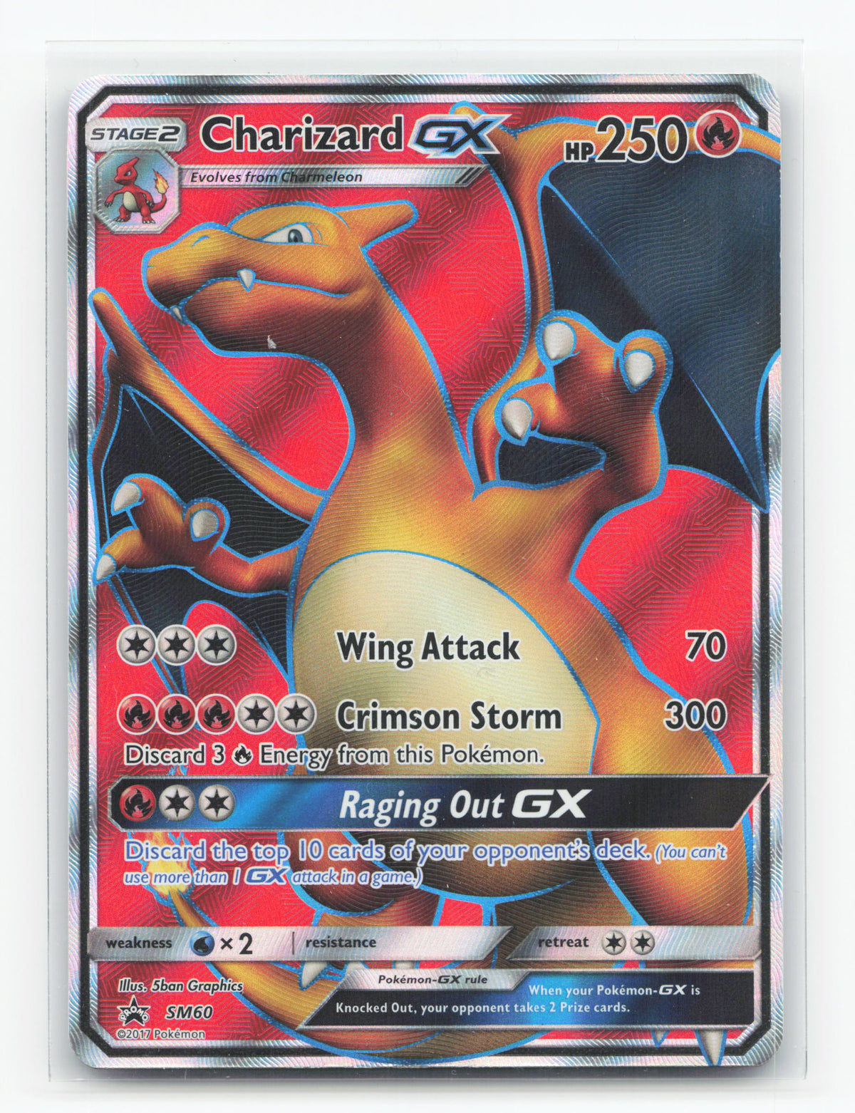 Charizard-GX SM60 - SM Black Star Promos