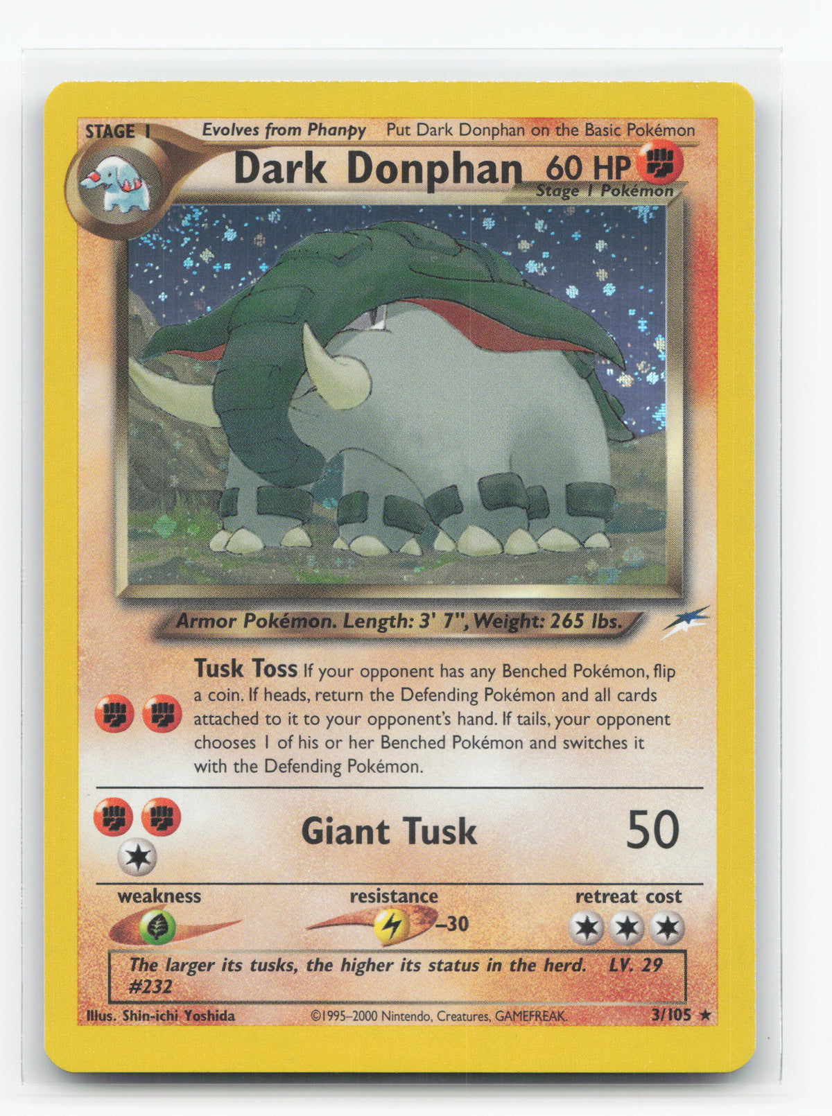 Dark Donphan 3/105 - Neo Destiny