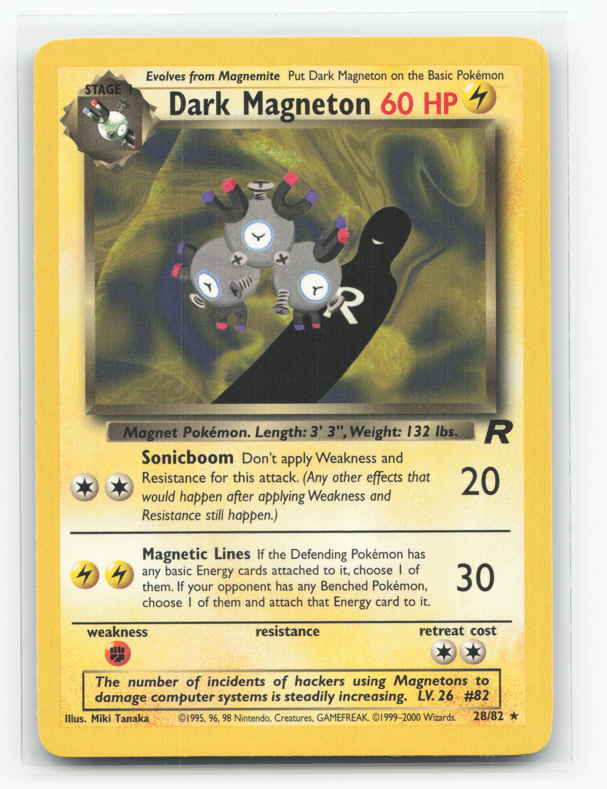 Dark Magneton 28/82 - Team Rocket