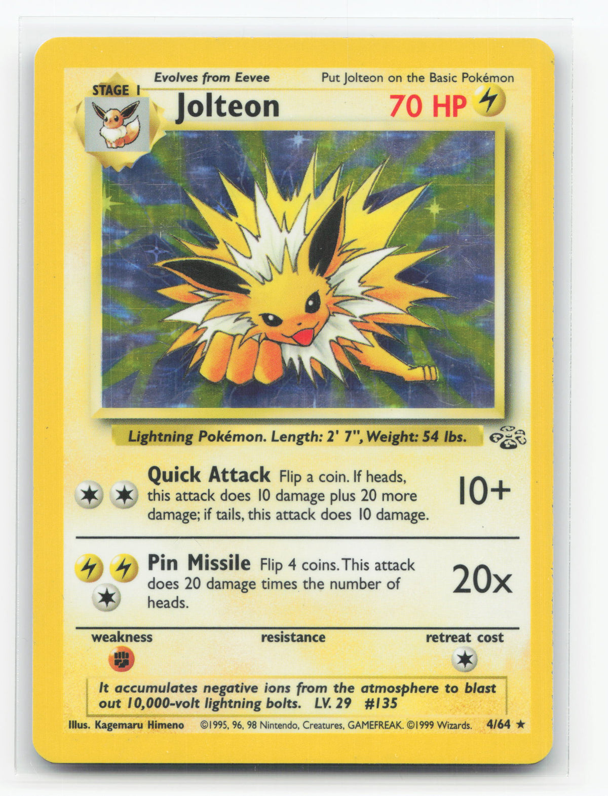 Jolteon 4/64 - Jungle