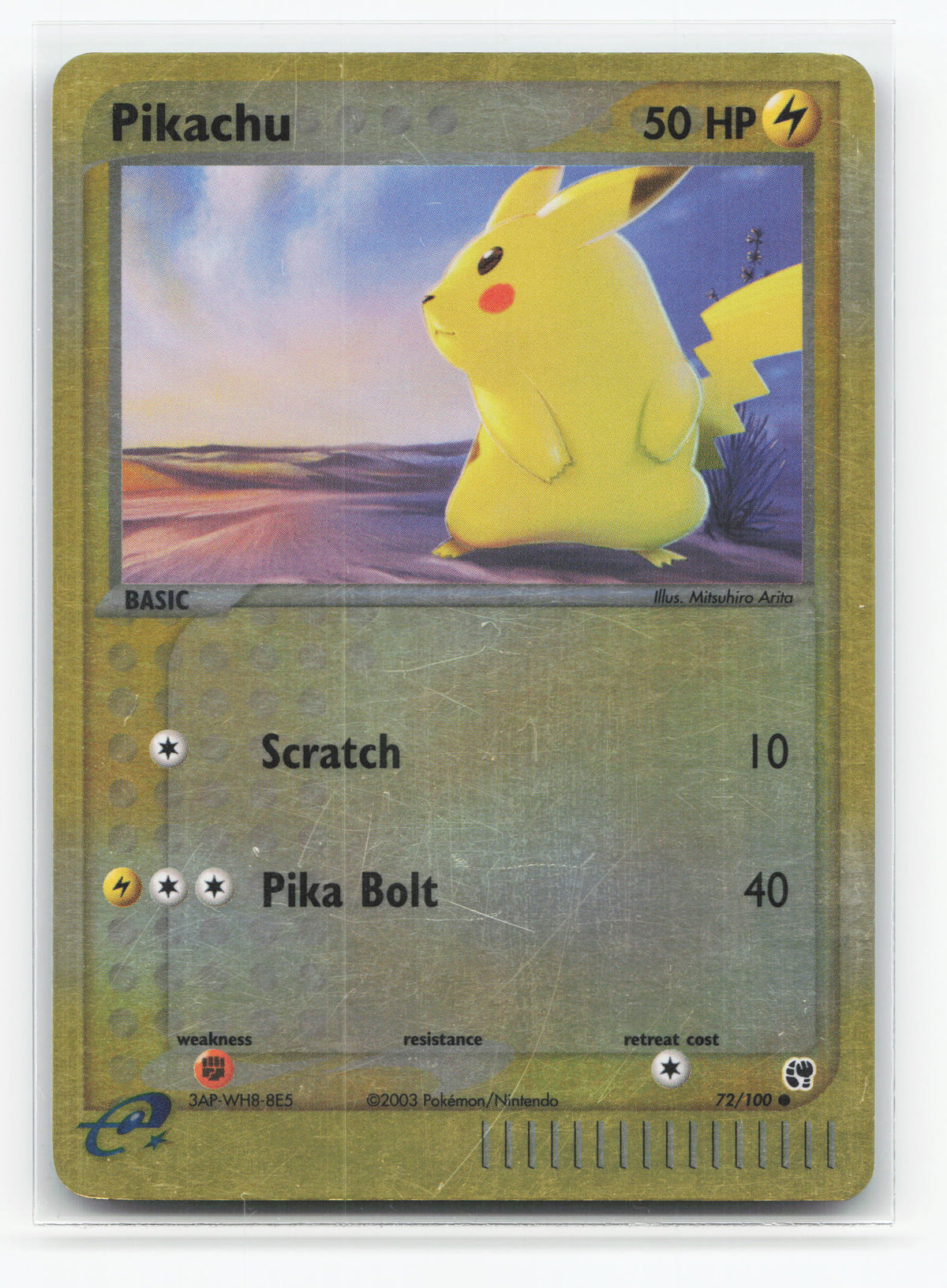 Pikachu 72/100 - Sandstorm