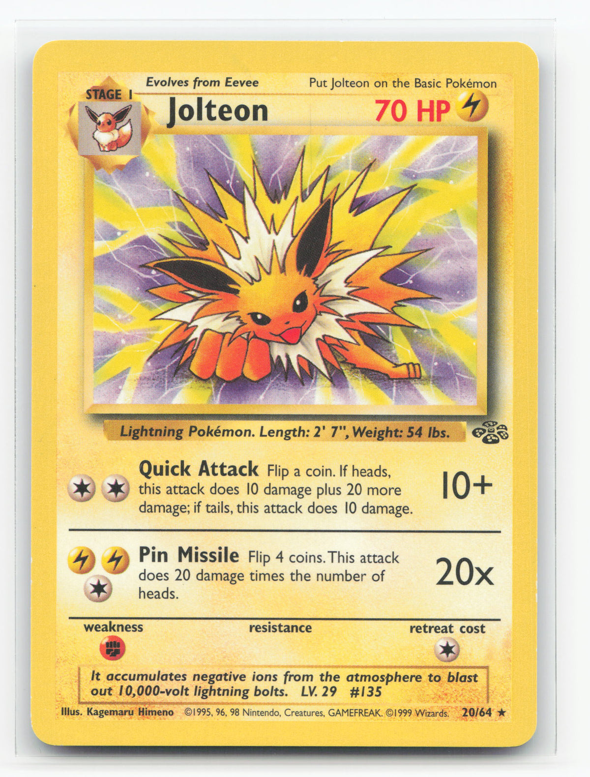 Jolteon 20/64 - Jungle