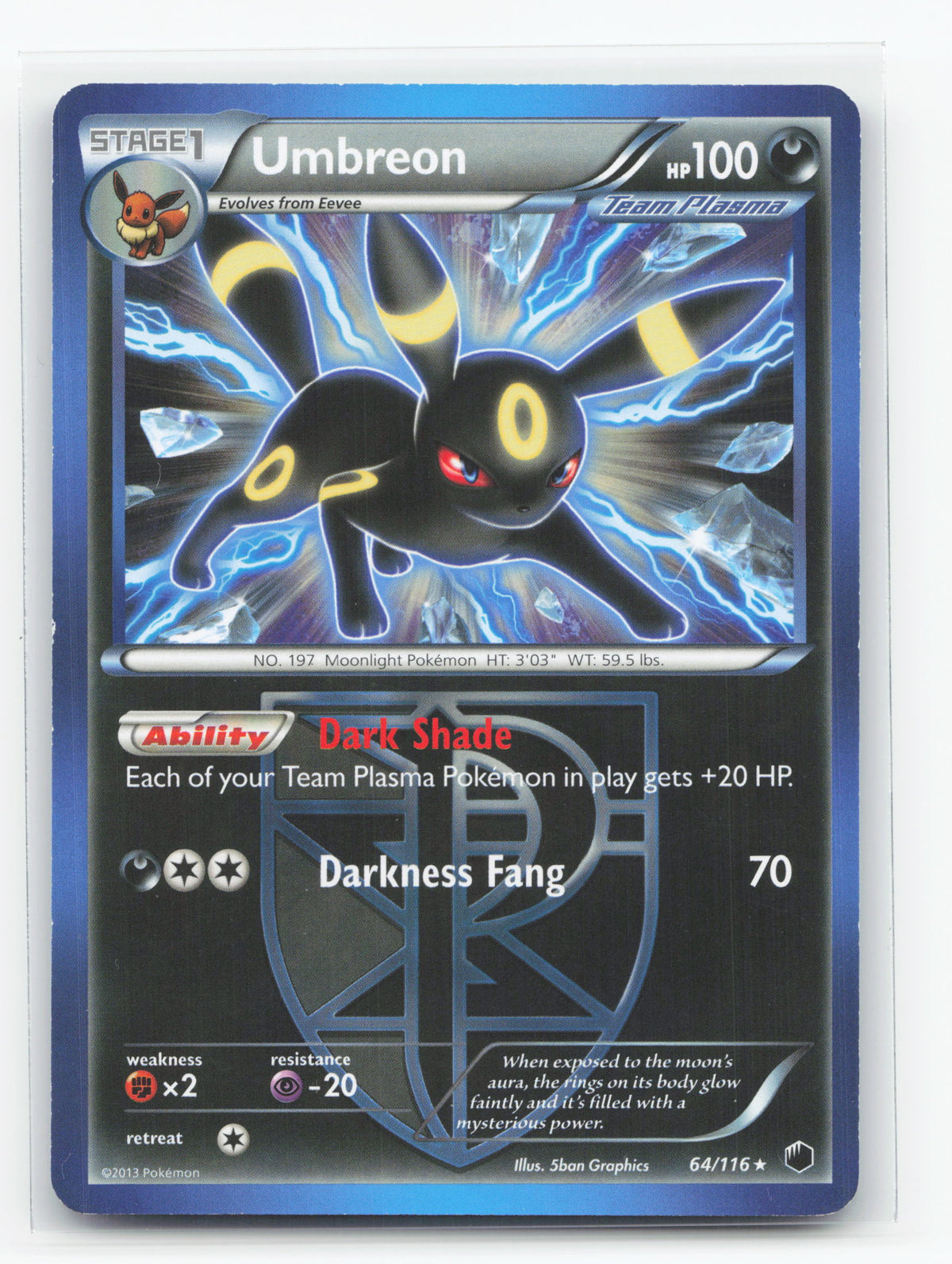 Umbreon 64/116 - Plasma Freeze
