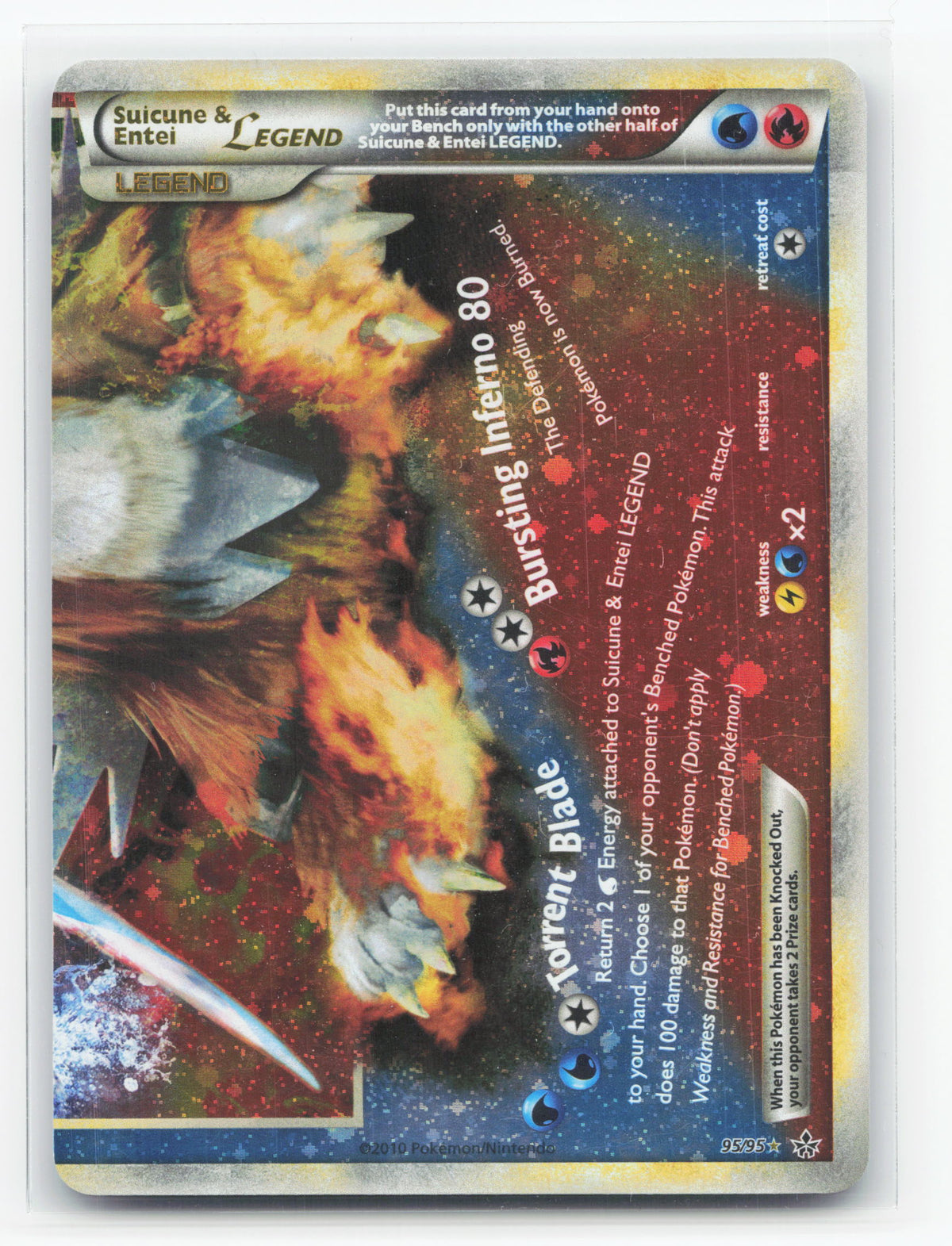 Suicune & Entei LEGEND 95/95 - HS—Unleashed