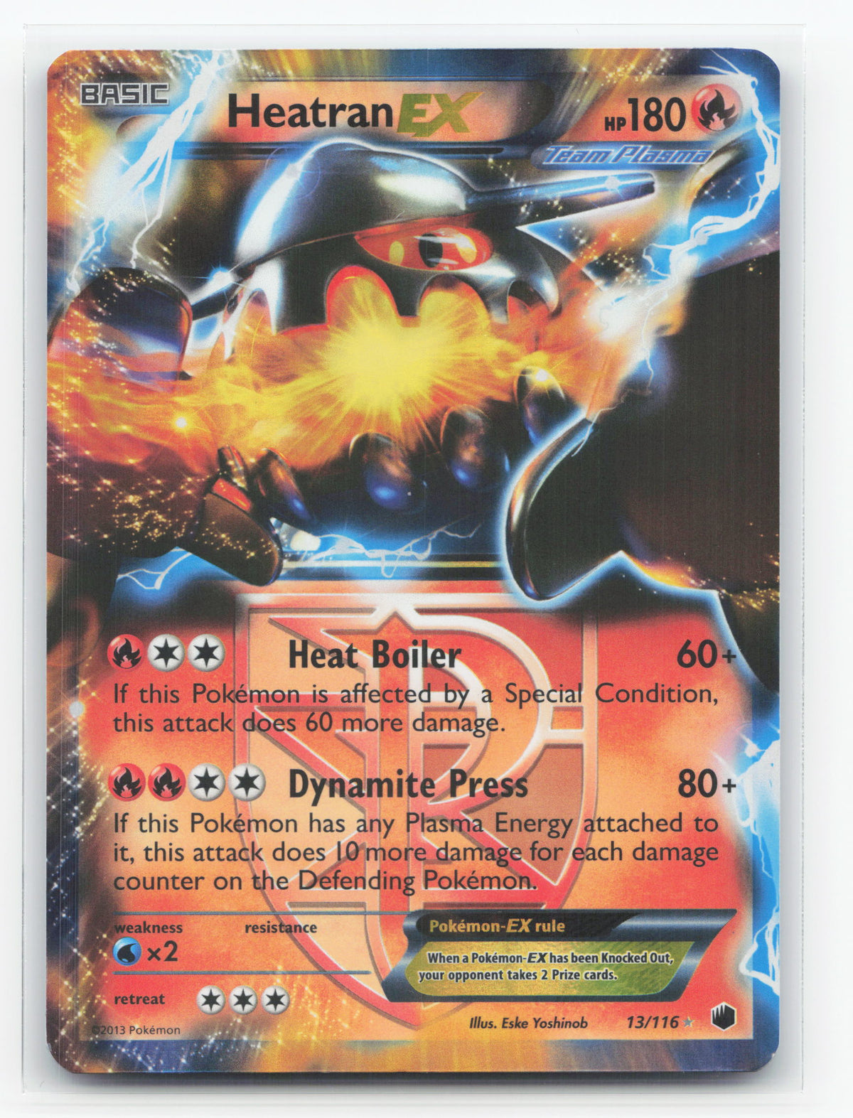 Heatran-EX 13/116 - Plasma Freeze