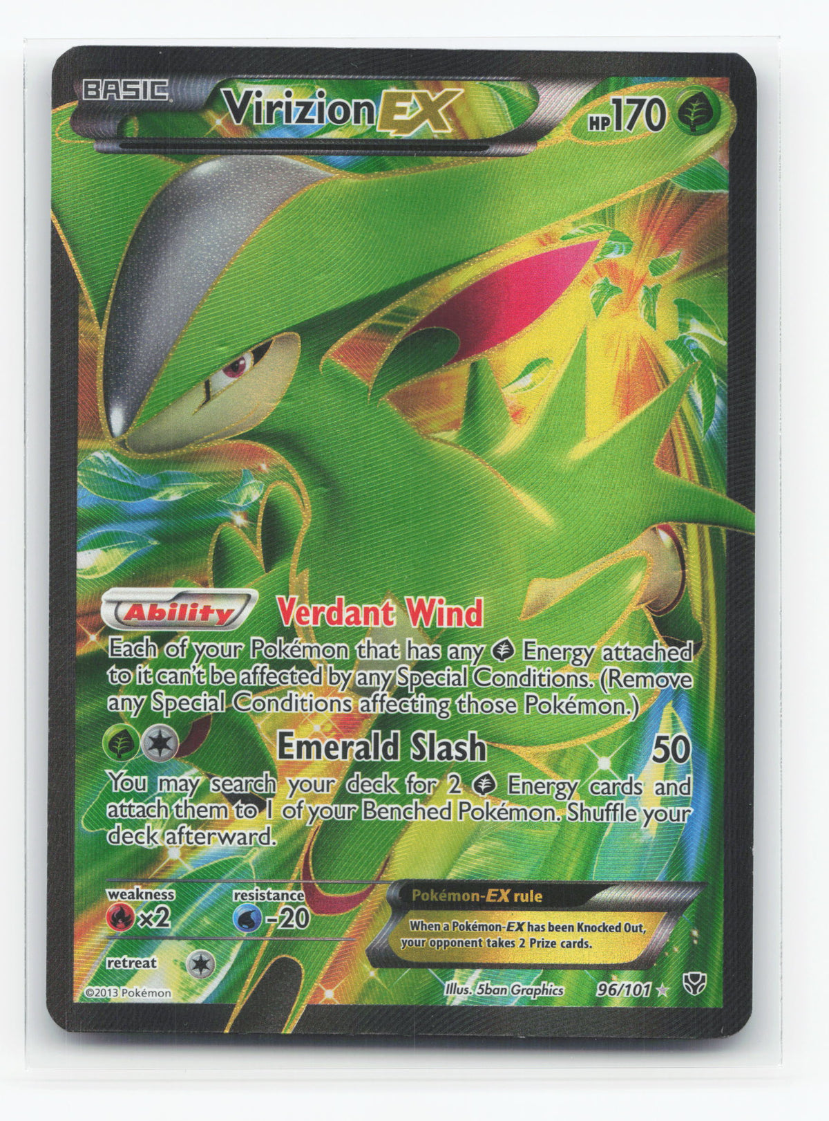 Virizion-EX 96/101 - Plasma Blast