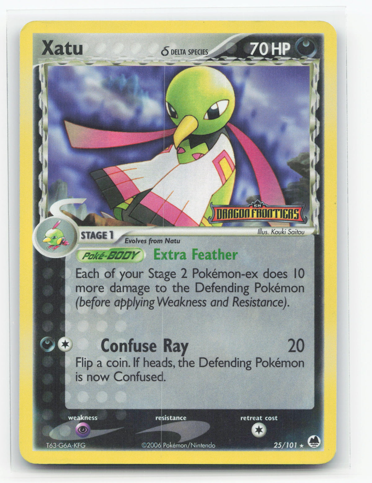 Xatu δ 25/101 - Dragon Frontiers