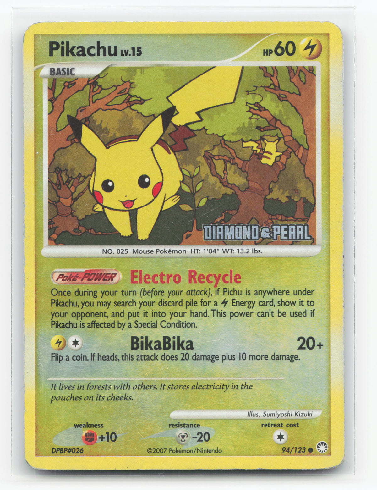 Pikachu 94/123 - Mysterious Treasures