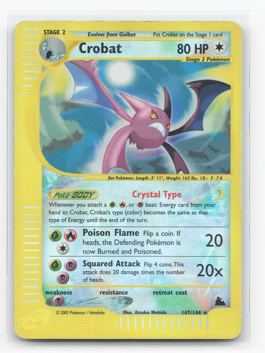 Crobat Reverse Foil 147/144 - Skyridge