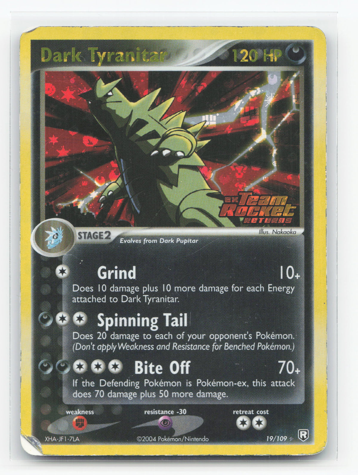 Dark Tyranitar 19/109 - Team Rocket Returns