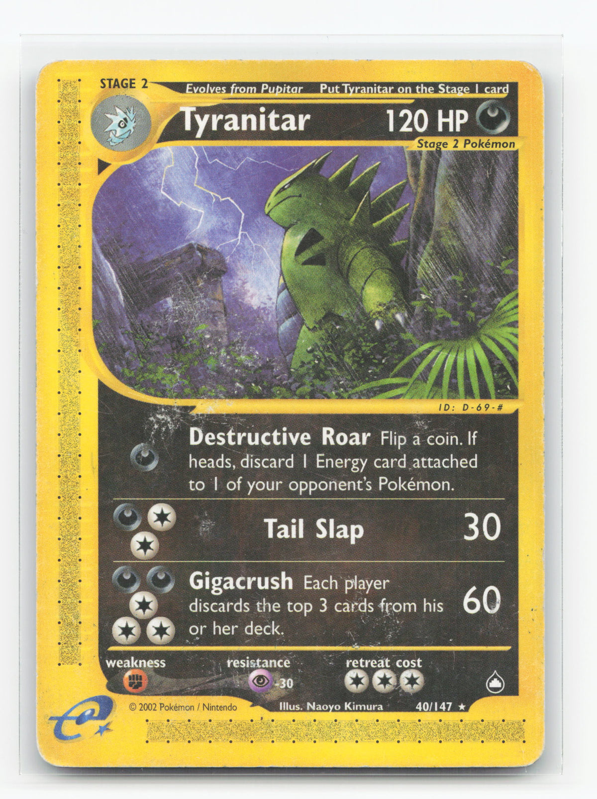 Tyranitar 40/147 - Aquapolis