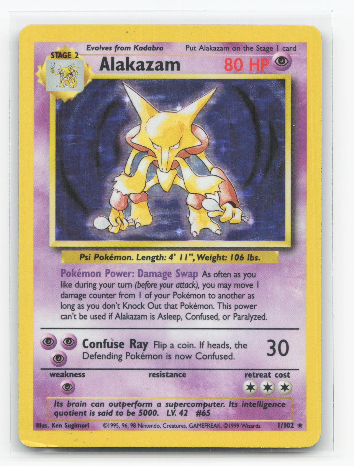 Alakazam 1/102 - Base