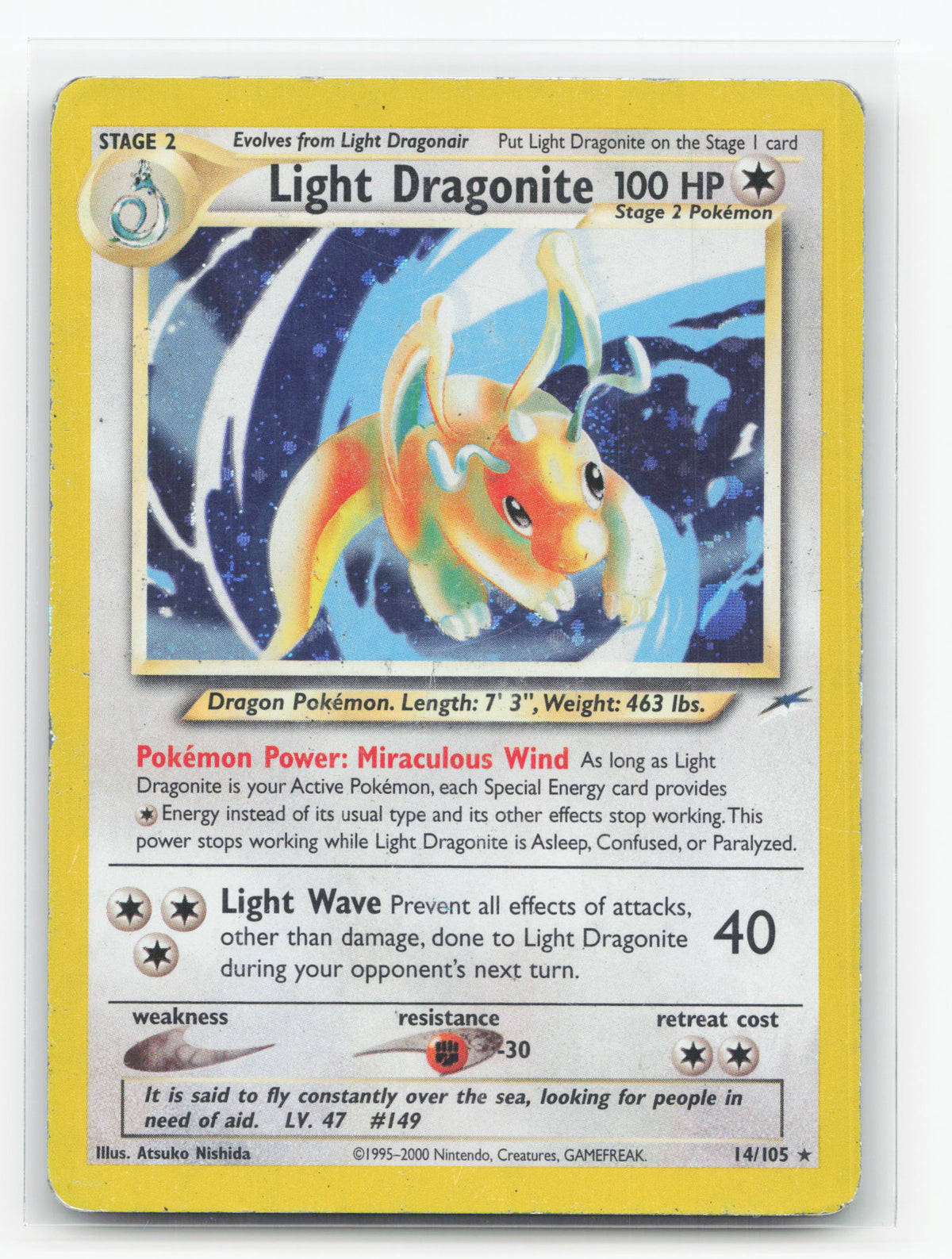 Light Dragonite 14/105 - Neo Destiny