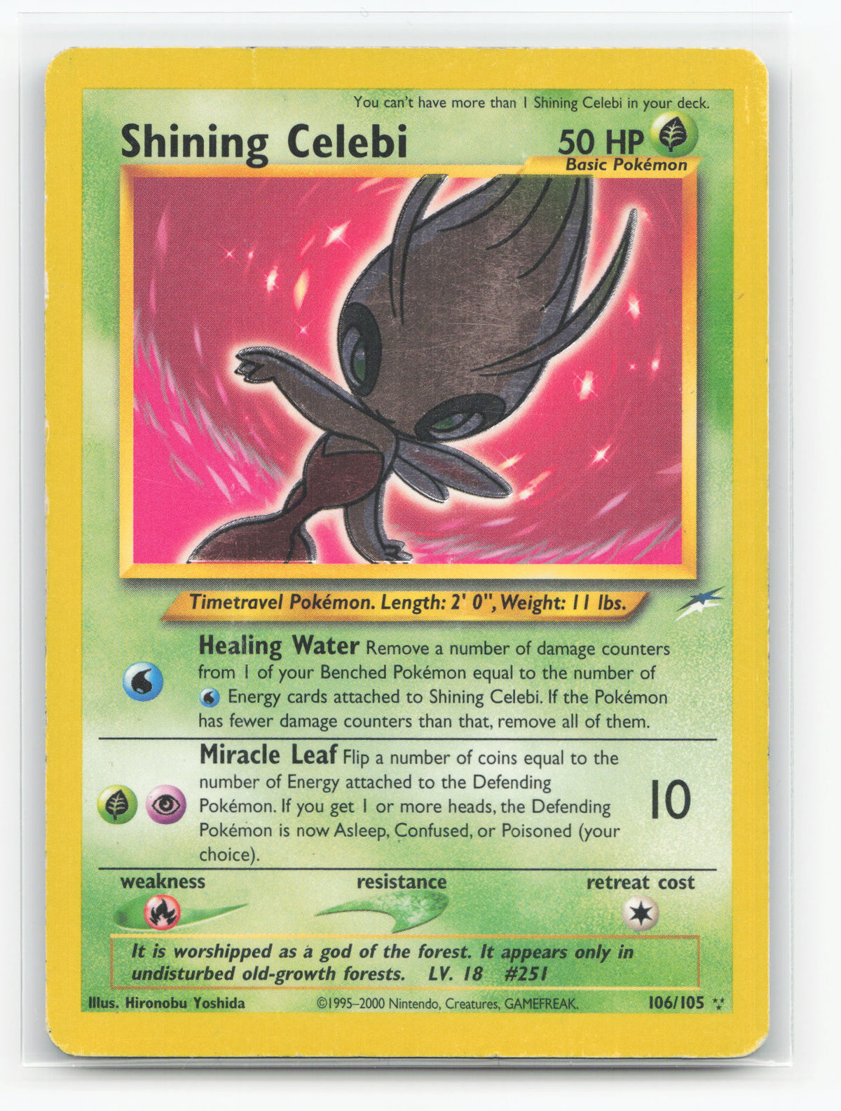 Shining Celebi 106/105 - Neo Destiny