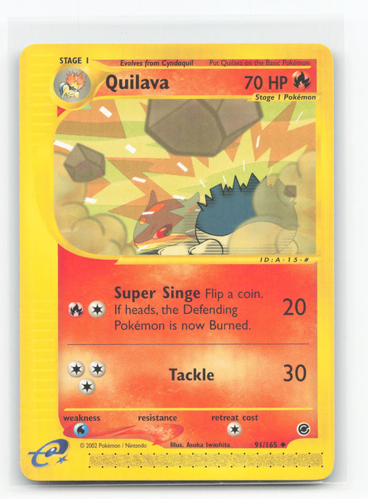 Quilava 91/165 - Expedition Base Set