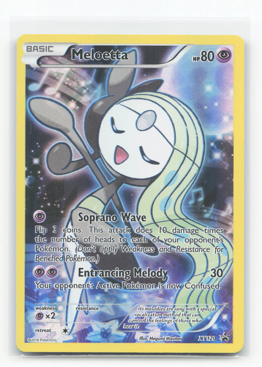 Meloetta XY120 - XY Black Star Promos