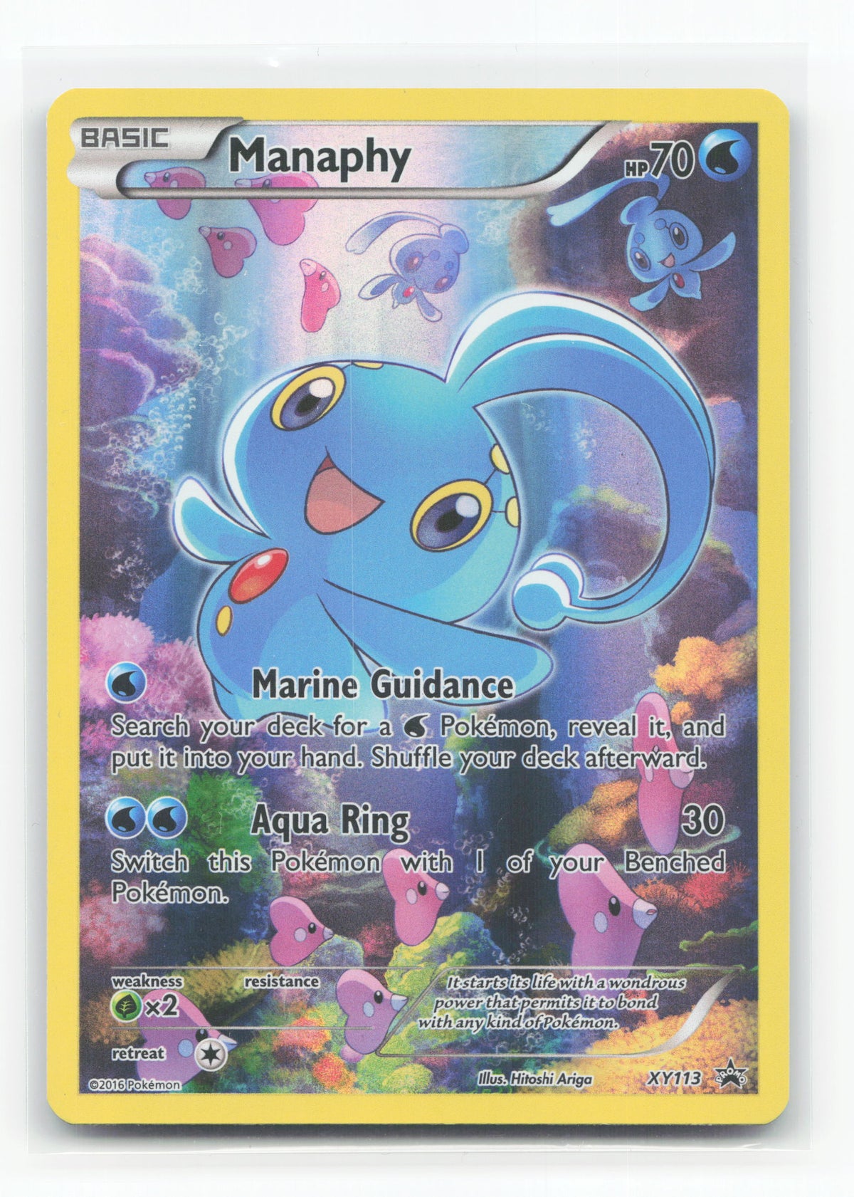 Manaphy XY113 - XY Black Star Promos