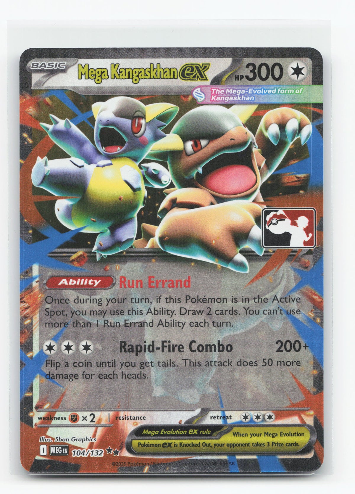 Mega Kangaskhan ex 104/132 - Mega Evolution