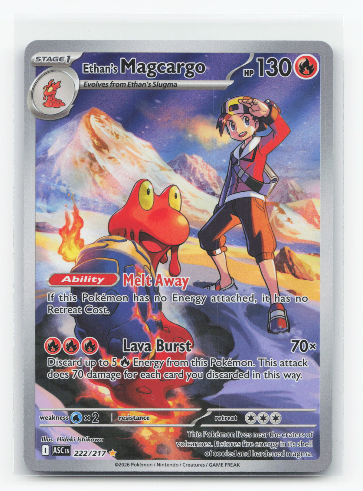Ethan's Magcargo 222/217 - Ascended Heroes