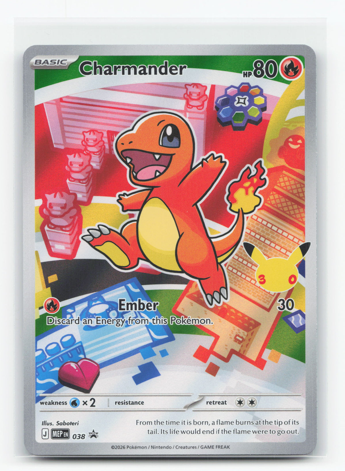 Charmander 038 - Mega Evolution Black Star Promos
