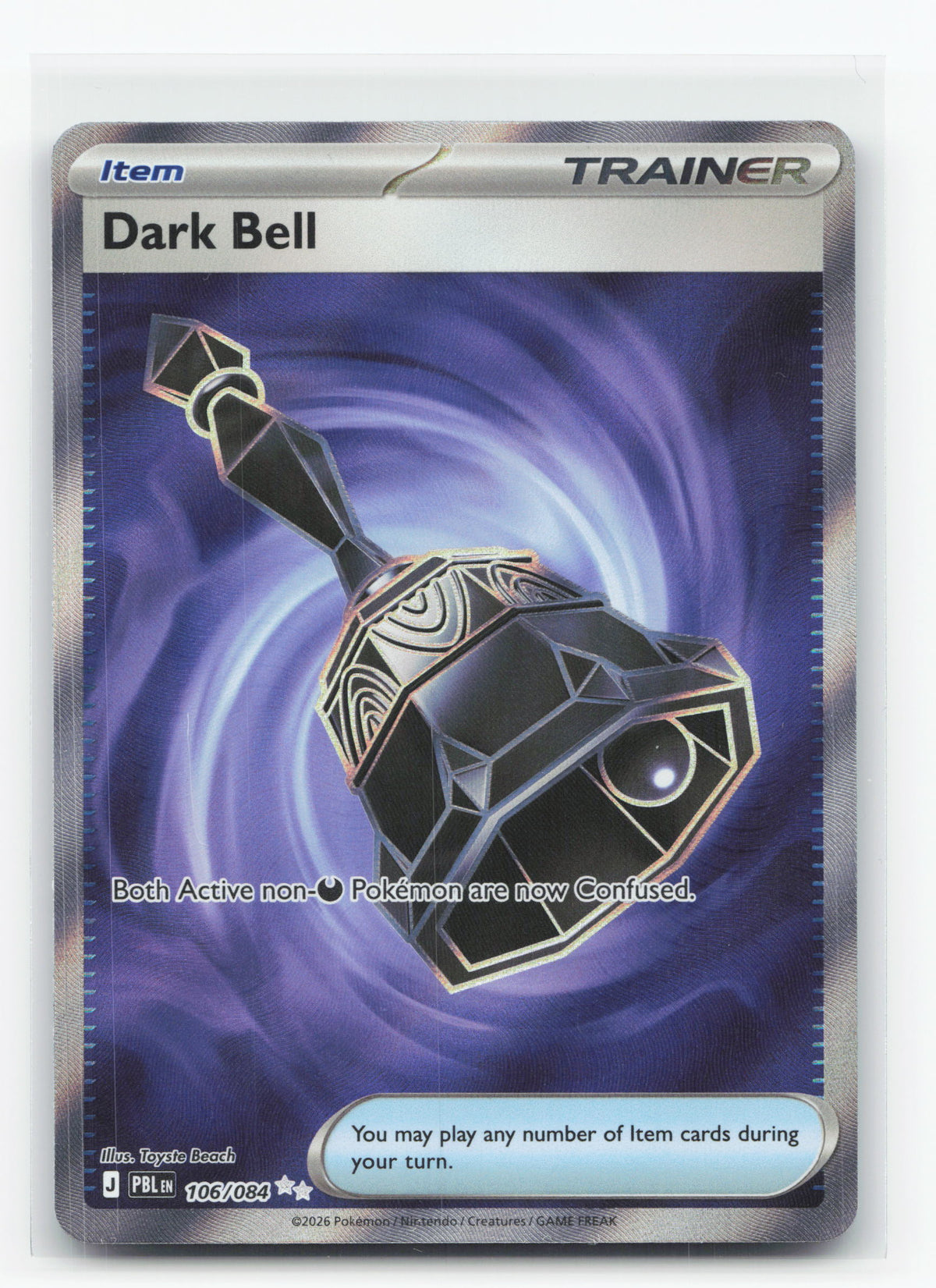 Dark Bell 106/084 - Pitch Black