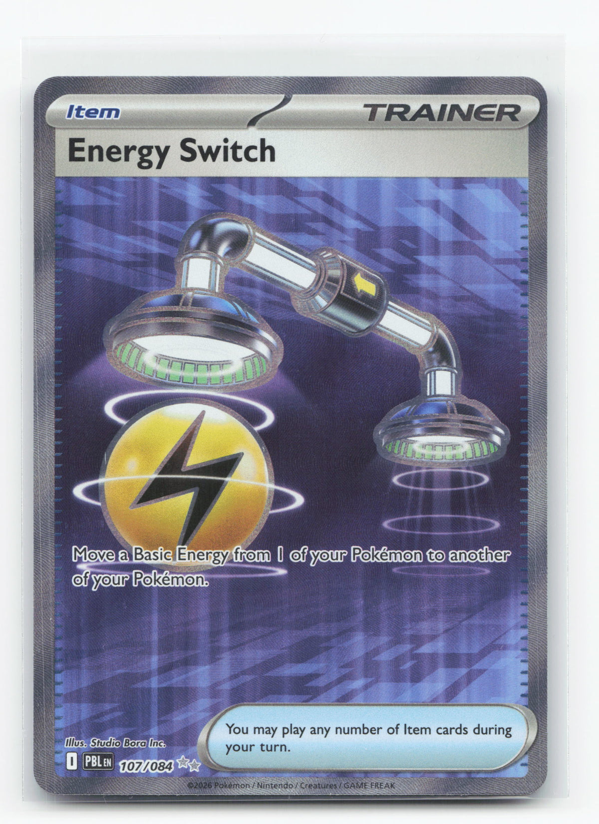 Energy Switch 107/084 - Pitch Black