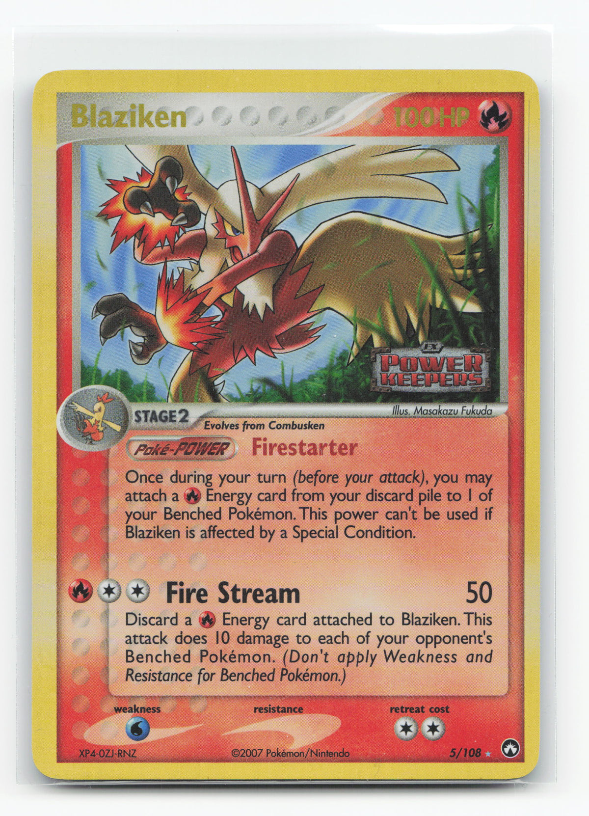 Blaziken 5/108 - Power Keepers