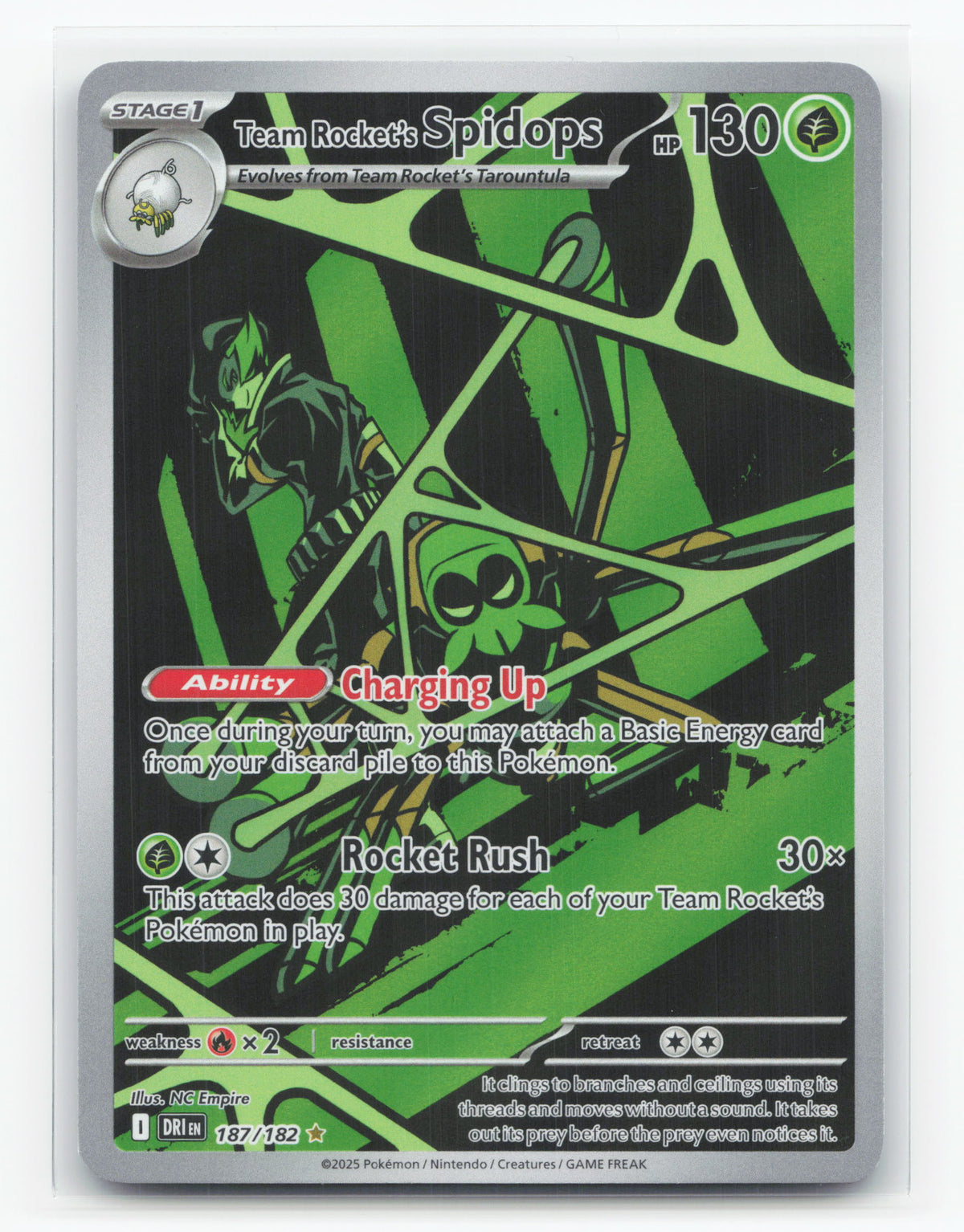 Team Rocket's Spidops 187/182 - Destined Rivals