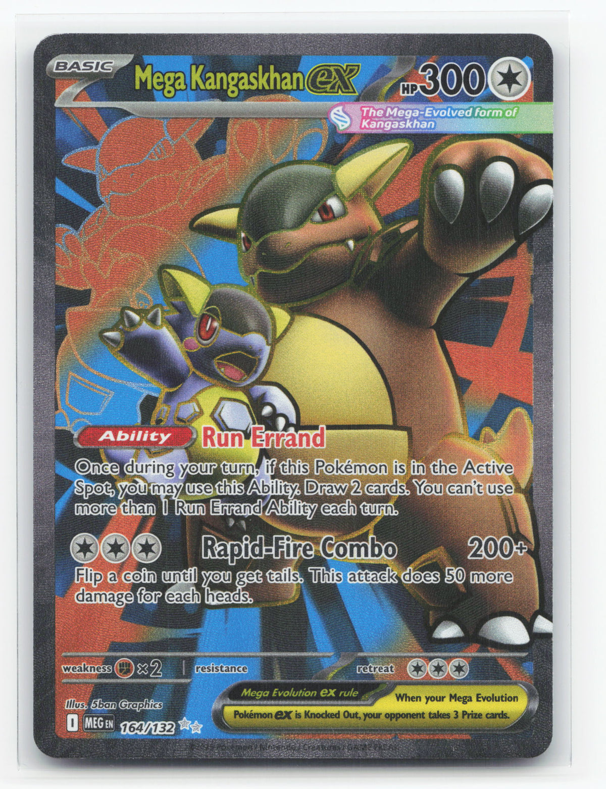 Mega Kangaskhan ex 164/132 - Mega Evolution