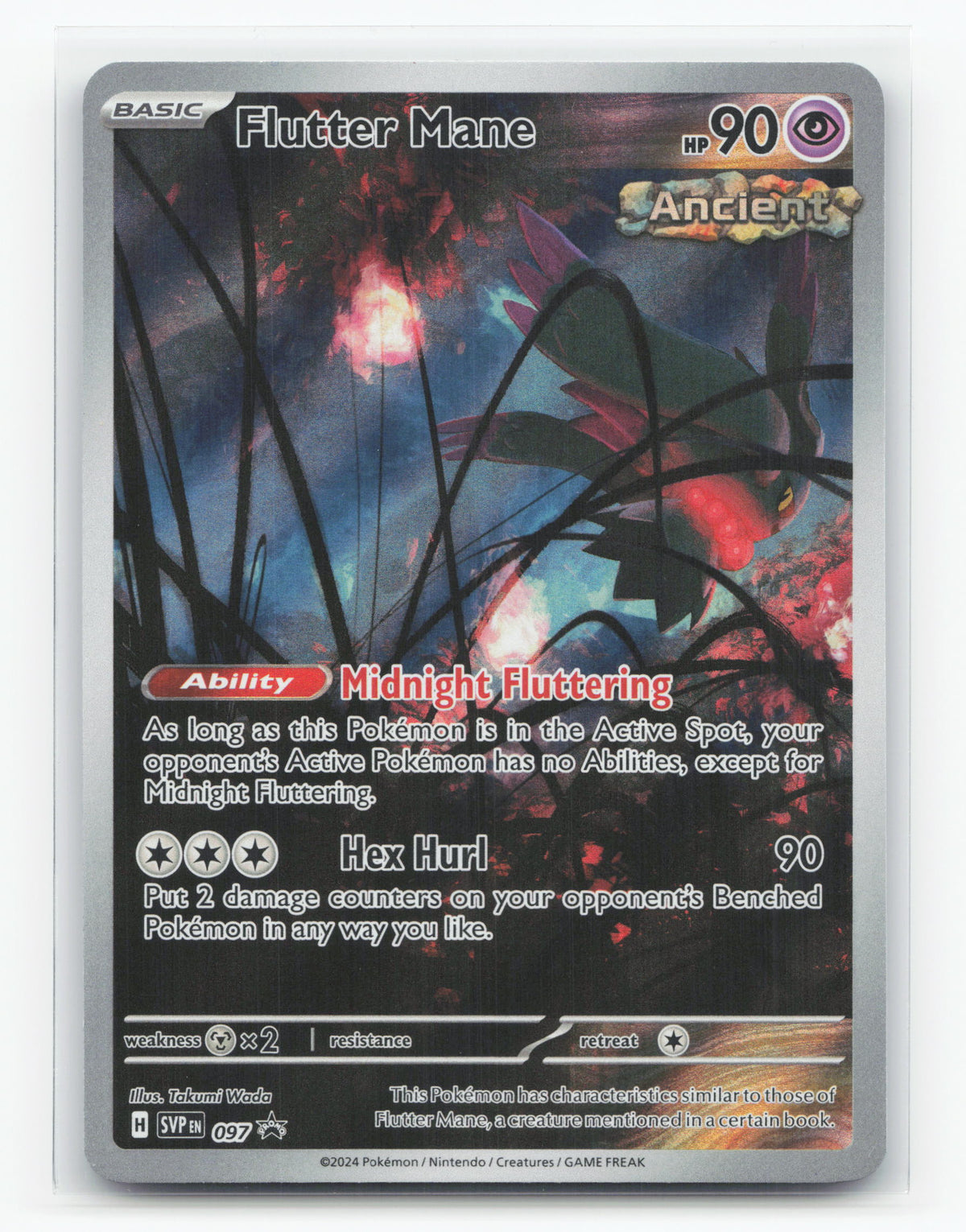 Flutter Mane 097 - Scarlet & Violet Black Star Promos