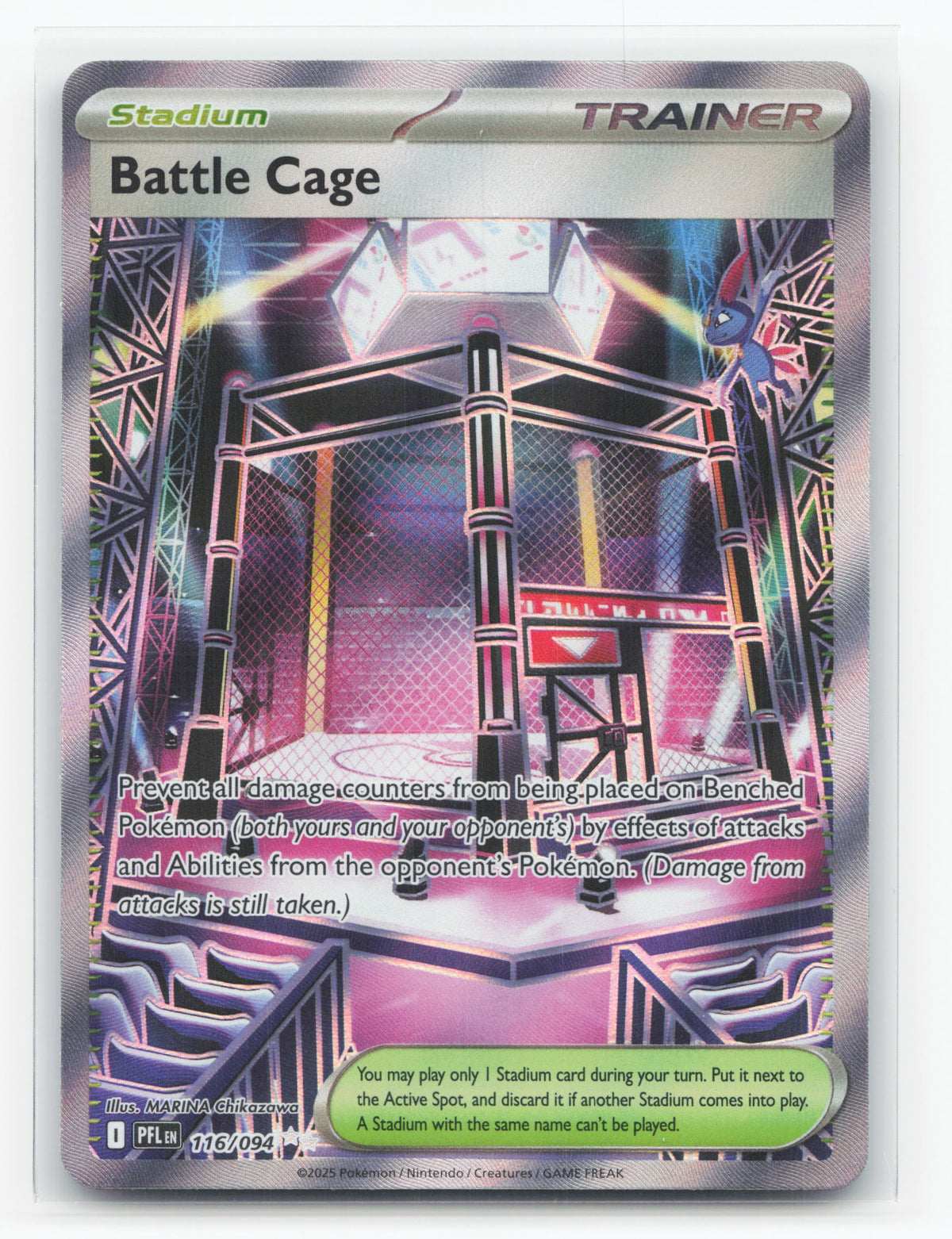 Battle Cage 116/094 - Phantasmal Flames