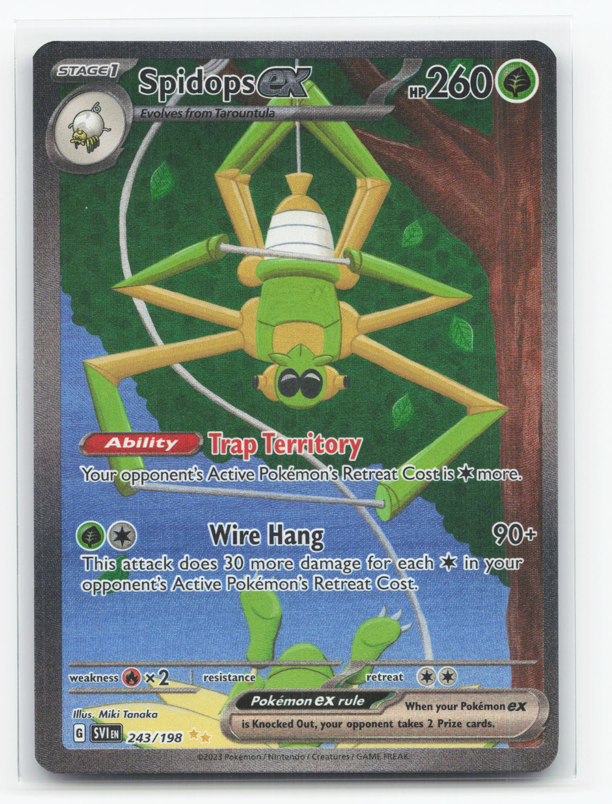 Spidops ex 243/198 - Scarlet & Violet