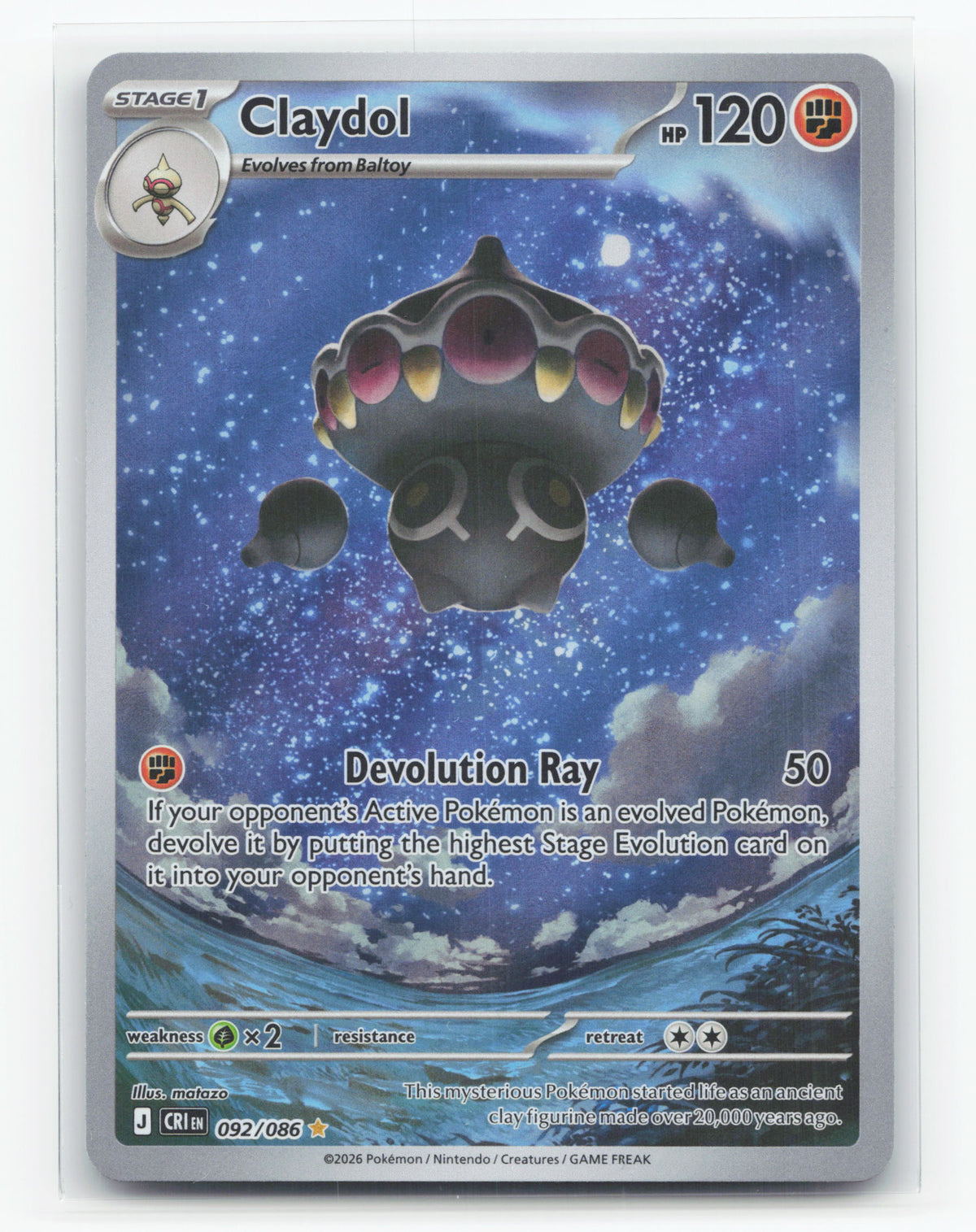 Claydol 092/086 - Chaos Rising