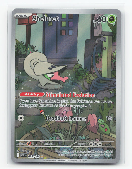 Shelmet 093/086 - White Flare