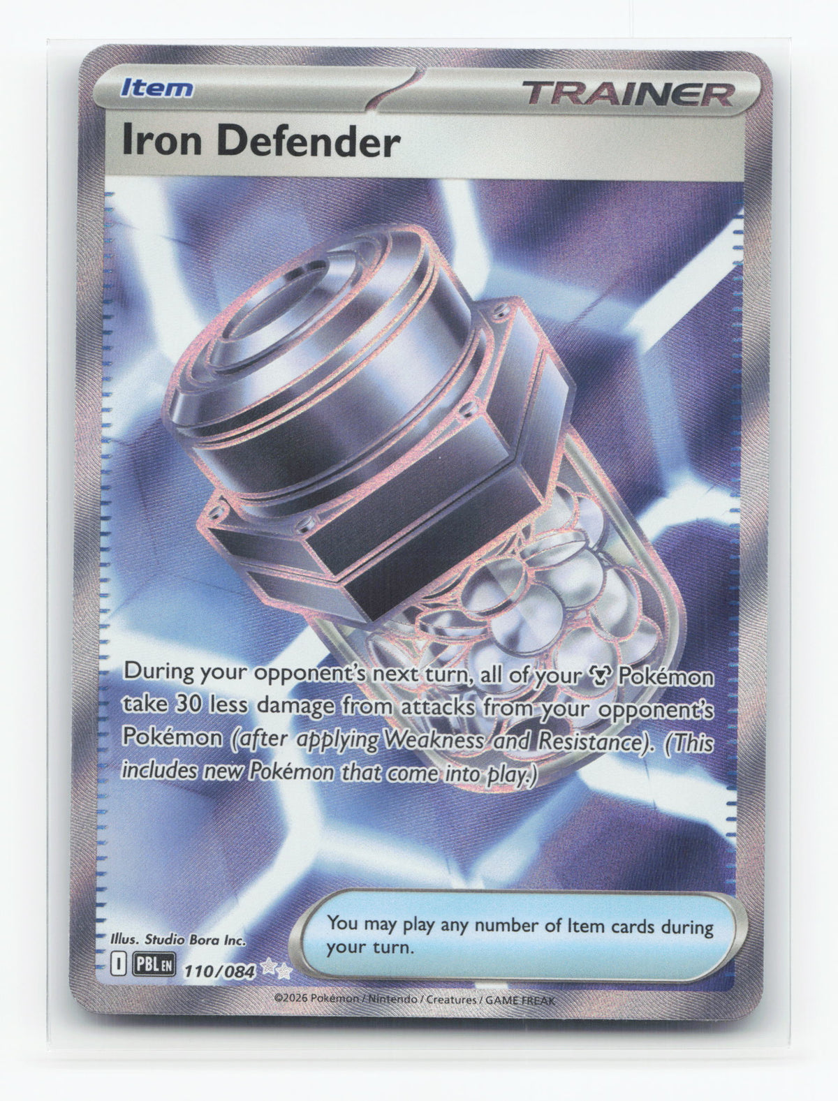 Iron Defender 110/084 - Pitch Black