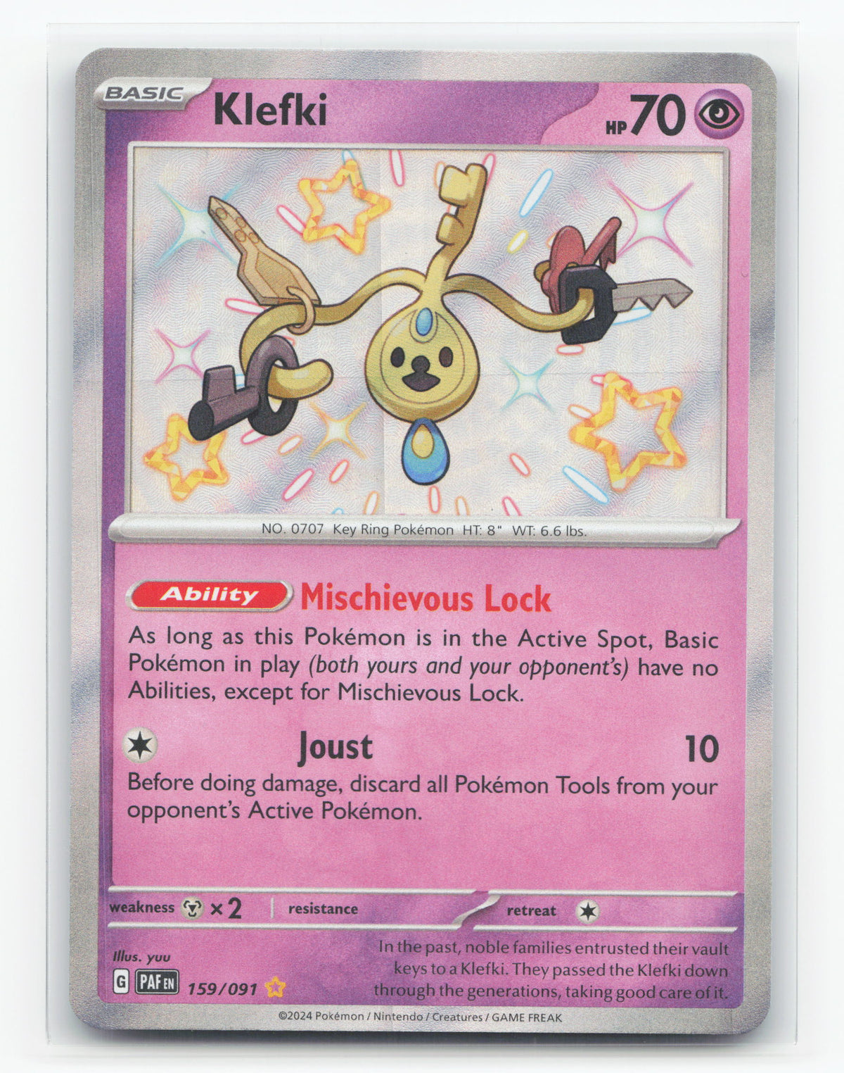 Klefki 159/091 - Paldean Fates