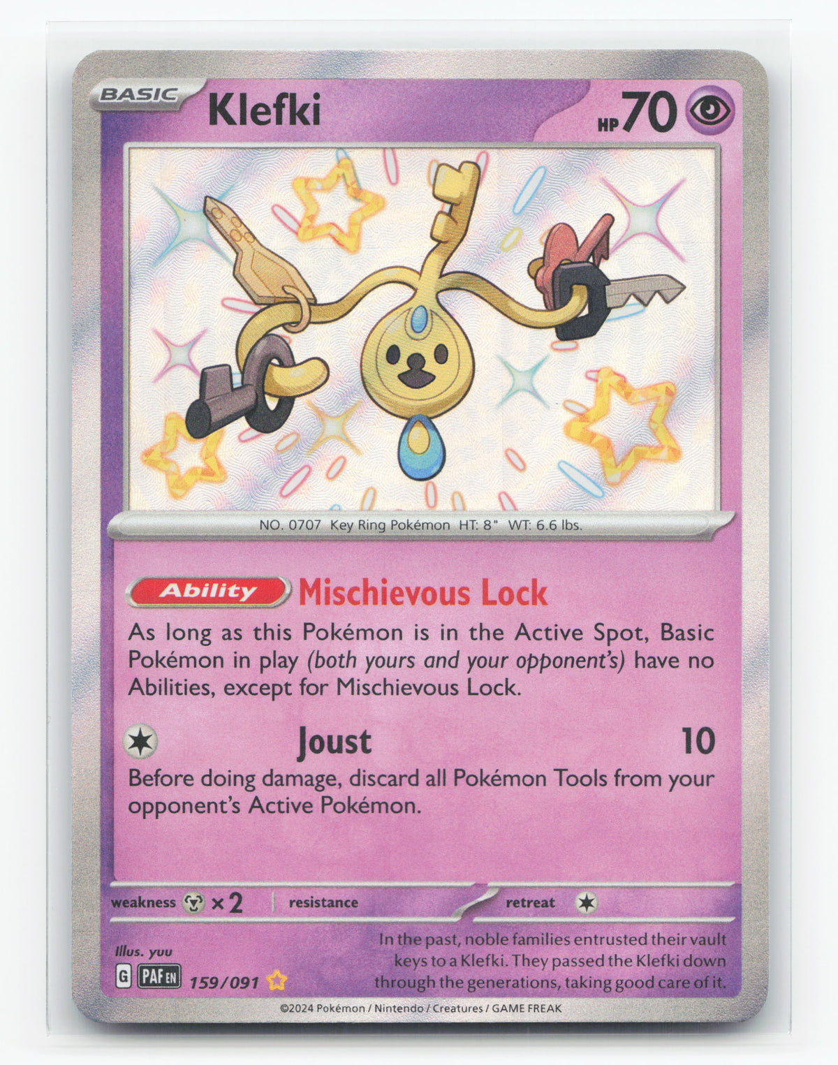 Klefki 159/091 - Paldean Fates