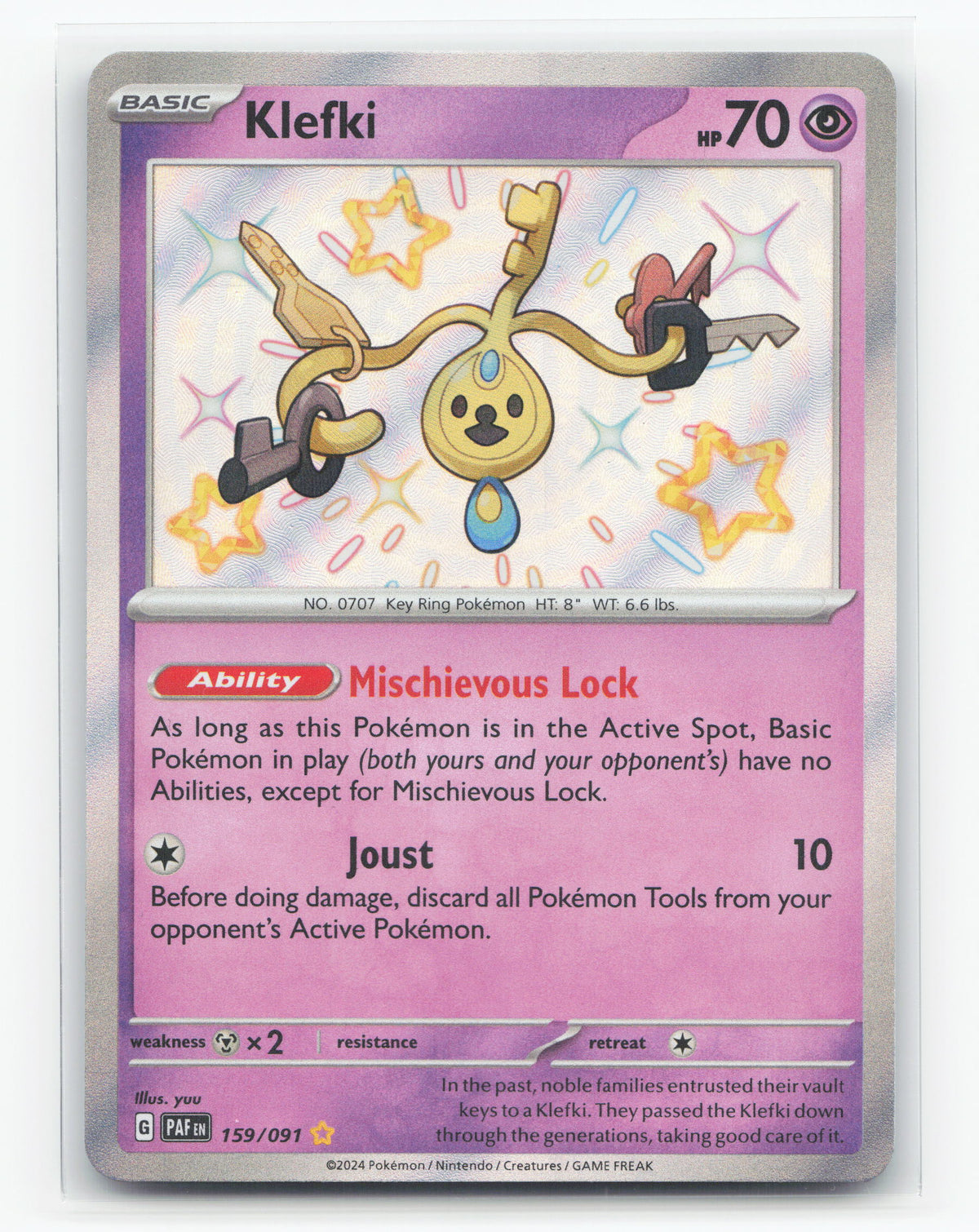 Klefki 159/091 - Paldean Fates