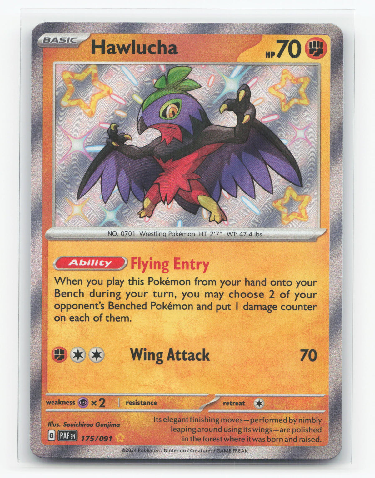 Hawlucha 175/091 - Paldean Fates