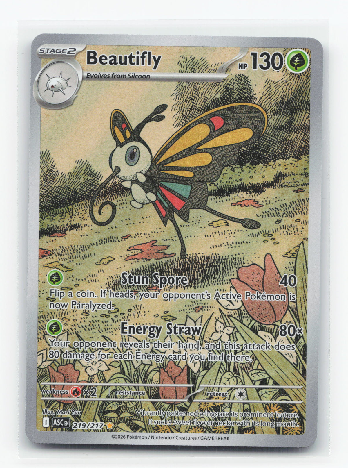 Beautifly 219/217 - Ascended Heroes