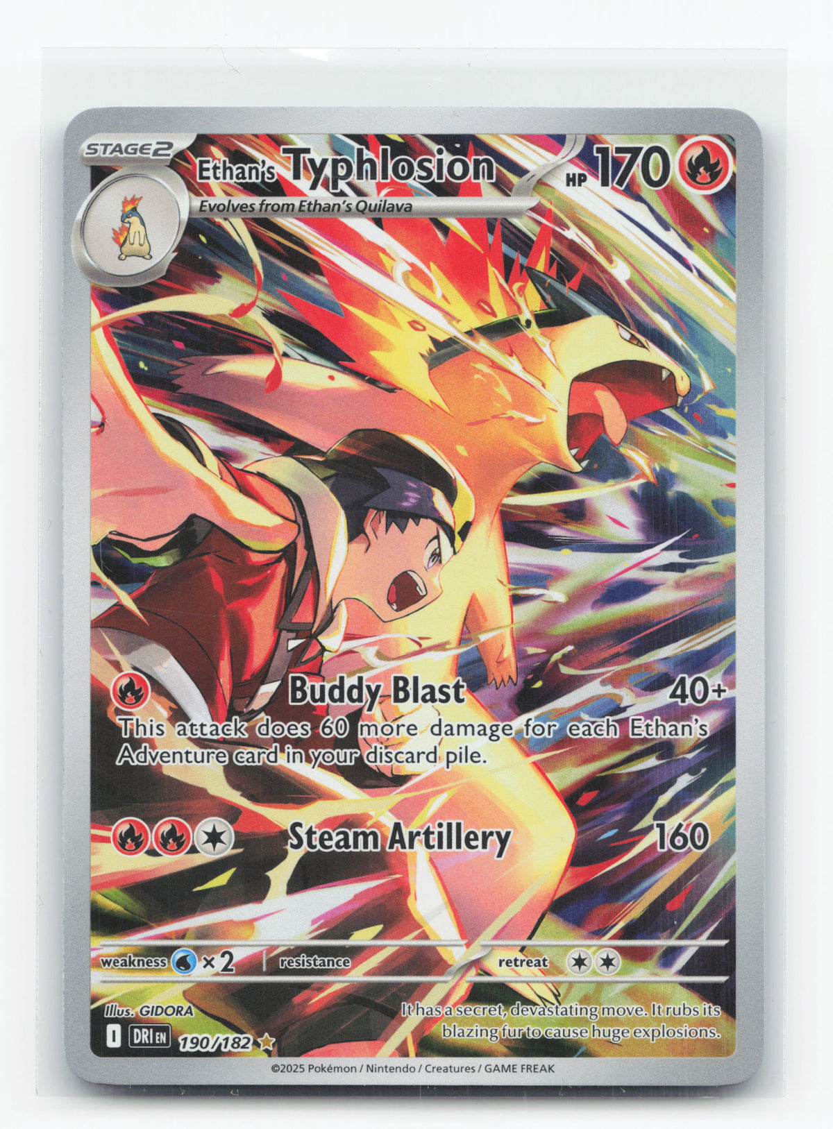 Ethan's Typhlosion 190/182 - Destined Rivals