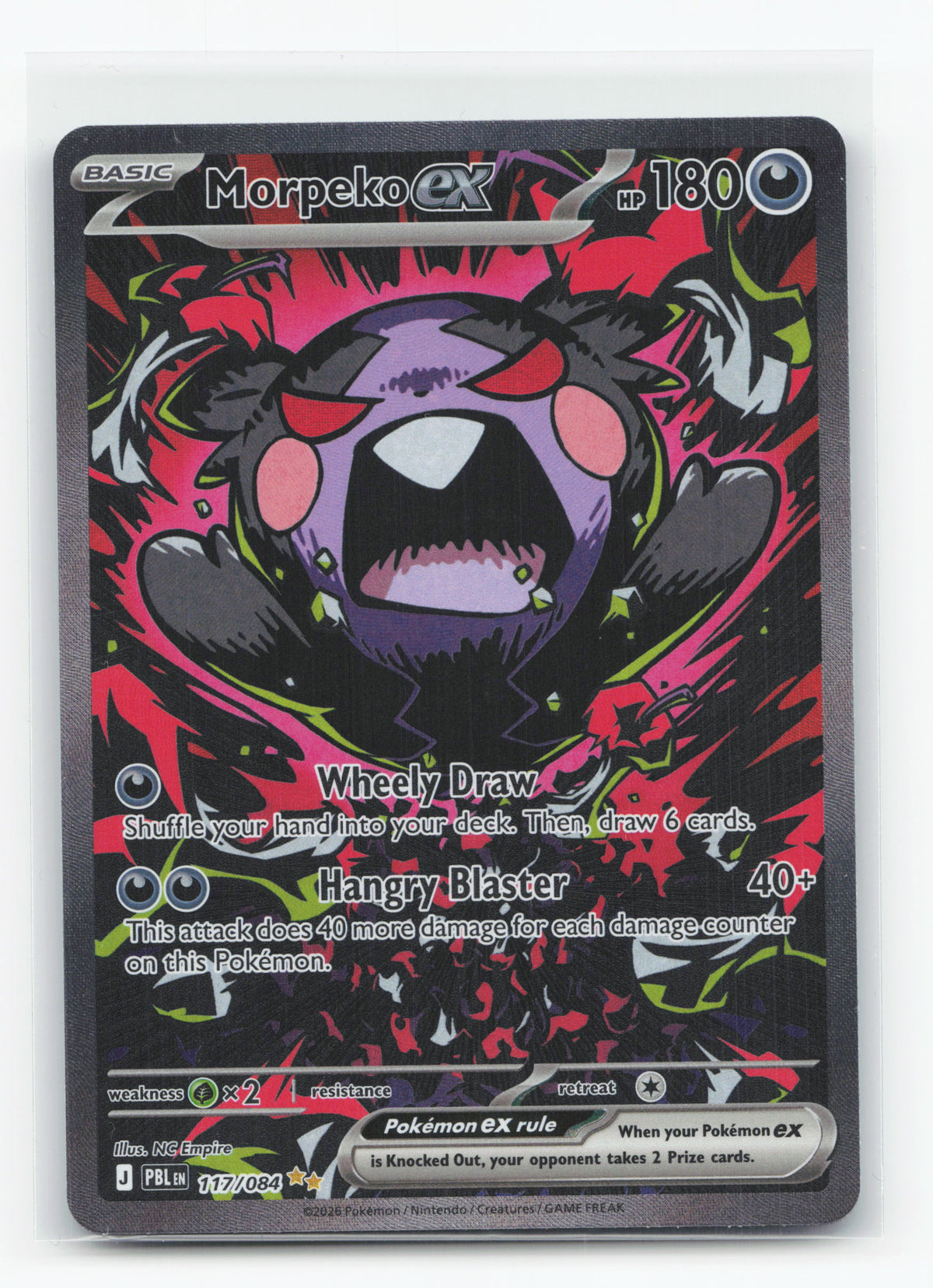Morpeko ex 117/084 - Pitch Black