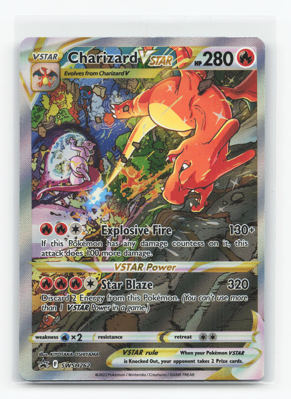 Charizard VSTAR SWSH262 - SWSH Black Star Promos