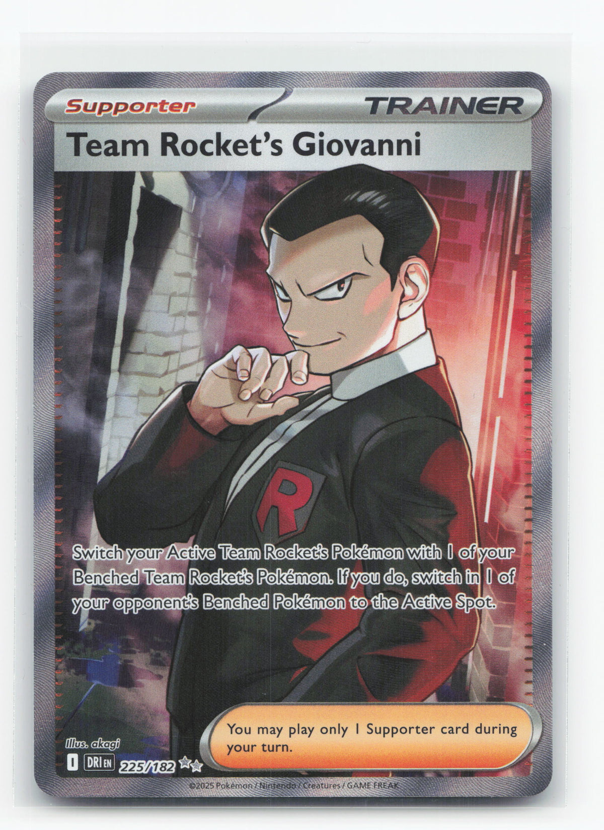 Team Rocket's Giovanni 225/182 - Destined Rivals