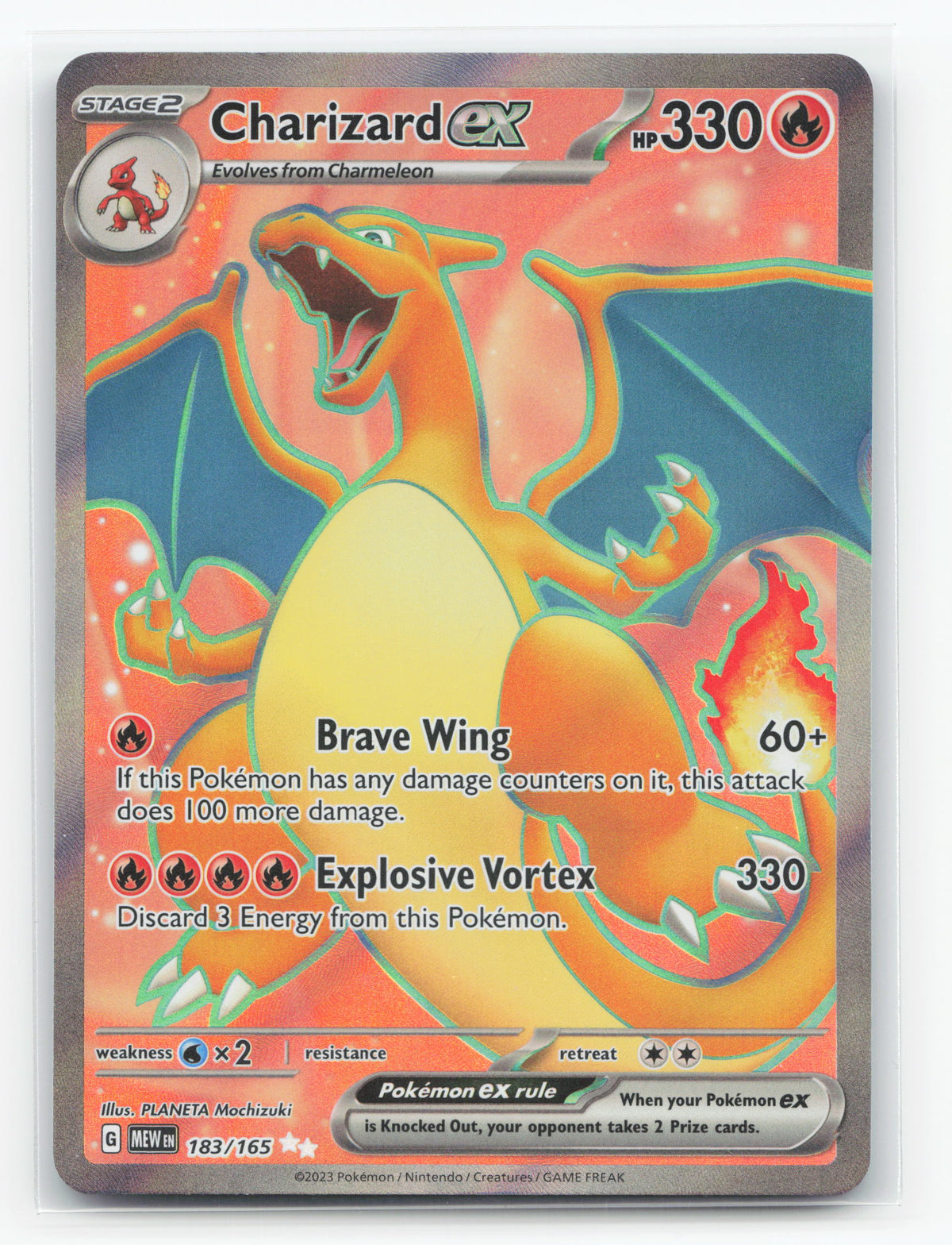 Charizard ex 183/165 - 151